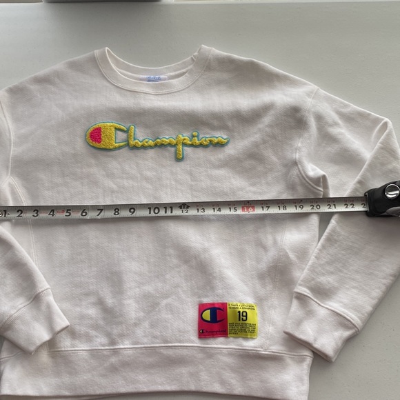 Champion Crew Pullover Sweatshirt Size M - Picture 5 of 8